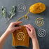 6Pcs Spiral Cable Knitting Needle, Cable Needles for Knitting, Metal Cable Needle, Knitting Needle Stoppers Circular Knitting Needles Knitting Too...