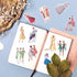PAGOW 240Pcs Vintage People Washi Stickers, Retro Women Girls Scrapbook Stickers for Journaling Scrapbooking, 6Styles Bulletn Junk Journals Suppli...