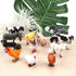 Farm Animal Model Playsets 12 PCS Mini Poultry Chicken Duck Geese Action Figure Toys for Boys Girls Kids...