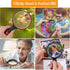 2PCS Upgrade 10X Magnifying Glass, Large Handheld Magnifier Magnafying. Glasses for Kids/Seniors Reading, 3 Inch Shatterproof Lupa Magnify Glass L...