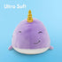Narwhal Stuffed Animal Ultra Soft Plush Cute Narwhal Toy Plushie Stuffed Animals for Kids...
