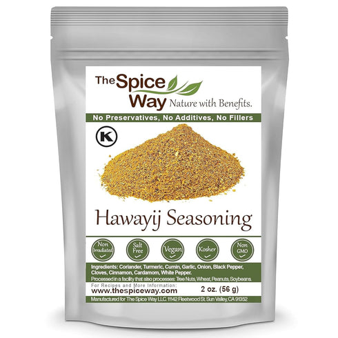 The Spice Way – Hawayij (hawaj, hawaij) – traditional Yeminite Spices for soup and more, No salt, No Additives, No Preservatives, No Fillers, spic...