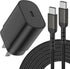 25W USB C Charger Block and Cable Fast Charging Type C Wall Charger for Samsung Galaxy S23 Ultra Z Flip Fold, Google Pixel 8, iPad Air 4th, iPhone...