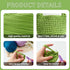 Comtest T-Shirt Yarn Knitting Yarn for DIY Bag Blanket Cushion Handmade Crochet Elastic Fabric Yarn 0.88Lb Green......