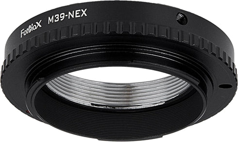 Fotodiox Lens Mount Adapter Compatible with M39 / L39 Russian and Leica Screw Mount Lenses to Sony E-Mount Cameras...