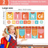Retro Boho Science Classroom Decoration Groovy Science Banner and Poster Hippies Science Bulletin Board Set for Laboratory Learning Cutouts Decor ...