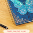 Spiral Notebook Journal-Journal for Women-College Ruled Journals for Writing-B5 3D Butterfly Embossed Hardcover Notebooks -192 Pages Lined Paper f...
