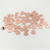 3/8" Round Mosaic Mirror Tiles Rose Gold Craft Mirror Circles 150 Pieces for Craft Projects (Dia 3/8'')...