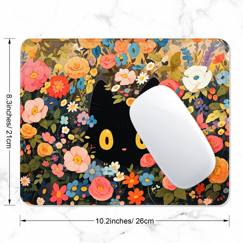 ITNRSIIET Mouse Pad, Gaming Mouse Pad, Mouse Pads for Desk, Non-Slip Rubber Base Stitched Edge Premium-Textured Waterproof for Wireless Mouse Comp...