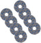 8PCS Mop Replacement Pads Mop Cloth Kit Fit for ECOVACS DEEBOT X1 Omni/X1 Turbo/X1 Plus Robot Vacuum...