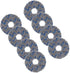 8PCS Mop Replacement Pads Mop Cloth Kit Fit for ECOVACS DEEBOT X1 Omni/X1 Turbo/X1 Plus Robot Vacuum...