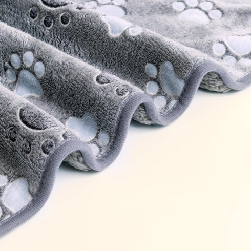 Glow Waterproof Dog Blanket, Pattern Printing Super Soft Warm Fluffy Facecloth Sofa Car Bed Protector, Urine Proof Washable Outdoor Pet Blanket fo...