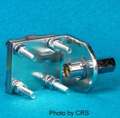WORKMAN RV1 CB RADIO ANTENNA SINGLE GROOVE MIRROR MOUNT W/ SO239 STUD...