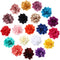 20 Pieces Dog Collar Flowers Multi Color Pet Flower Bow Ties Flower Collars for Dogs Grooming Cat Puppy Dog Flowers for Collars Dog Charms Collar ...