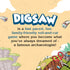 Stronghold Games Digsaw: Roll-and-Cut Archaeology Game - Fun Family Game for Ages 14+ - Plays in 25 Minutes - from The Makers of Terraforming Mars...