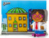 Cubles Mindy Microbe from Max Meow Series - Create a Fun Durable Paperboard Action Figure - Puzzle + Origami = STEM Craft Collectible - No Glue No...
