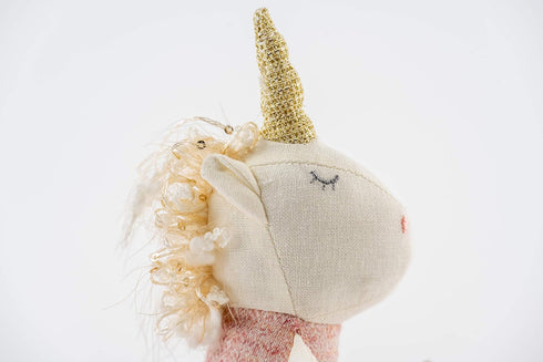 Mud Pie Unicorn Tooth Fairy Pink One Size...