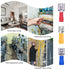100Pcs Quick Disconnects Vinyl Insulated Female Spade Wire Connectors, 12-10AWG 6.3mm 1/4" Electrical Crimp Terminal...