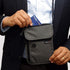RFID Blocking Neck Travel Wallet Hidden Passport Holder Pouch for Men & Women...