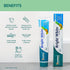Himalaya Bright White Toothpaste, Fluoride Free to Reduce Plaque & Whiten Teeth, 6.17 oz...