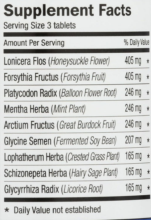 Dr. Shen's YIN CHIAO 90 Tablets...