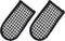 uxcell 2Pcs Pan Handle Sleeve, Pot Handle Covers Heat Resistant Iron Skillet Handle Covers for Kitchen Baking Cooking Supplies, Black White 3.1 in...