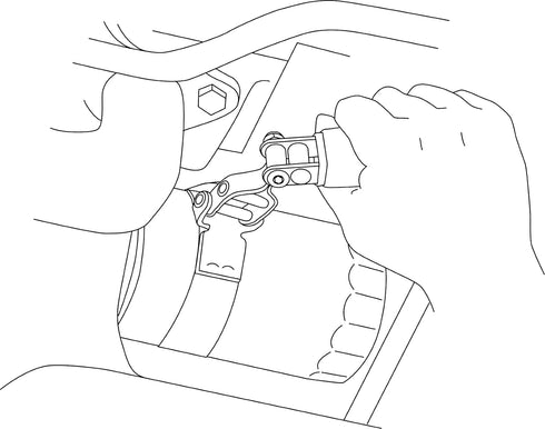 Lisle 57020 Small Oil Filter Swivel Wrench...
