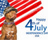 Lionheart glory American Flag Dog Collar, 4 of July Dog Collar Heavy Duty Adjustable Patriotic Dog Collars for Medium Dogs Pet Gift Summer Collars...