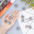 arricraft 10pcs Cage Pendants, Brass Locket Charms, Chime Ball Pendants, Locket for Necklaces Jewelry Making Supplies-Antique Silver...