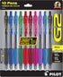 PILOT G2 Premium Retractable Gel-Ink Rolling Ball Pens, Bold Point (1.0mm), Assorted, 10-Pack, (11887)...