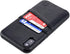Dockem Wallet Case for iPhone XR: Built-in Metal Plate for Magnetic Mounting & 2 Credit Card Holders (6.1" Exec M2, Synthetic Leather, Black)...
