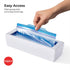 Copco Storage Bag Organizer, 11.6 L x 3.9 W x 2.8 H inches, white...
