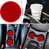 Bling Car Accessories Set Leather Diamond Steering Wheel Cover Bling Seat Belt Shoulder Pad Armrest Pad Crystal Car Decor Bling Car Cup Holders Tr...