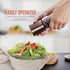 Pepper Grinder or Salt Shaker for Professional Chef - Best Spice Mill with Brushed Stainless Steel, Special Mark, Ceramic Blades, and Adjustable C...