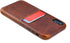 Dockem M1 Card Case for iPhone XR (6.1"): Slim Genuine Leather Wallet Case with Built-in Metal Plate for Magnetic Mounting and Lay-Flat Card Slot:...