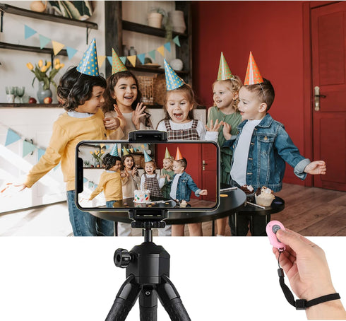 Cellphone Remote (3 Pack), Wireless Bluetooth Camera Remote Control for Phones and Tablets,Compatible with iPhone/Android,Wrist Strap Included (Wh...