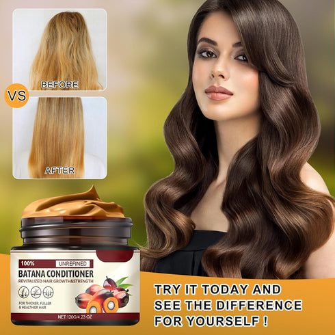 2PCS Batana Oil for Hair Growth, Botanix Batana Natural Hair Growth Oil,100 Percent Pure Batana Oil, Batana Oil Organic Raw, Batana Miracle Hair L...