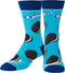 Cool Socks Novelty Crew Socks Men's Women's, Oreo Cookies, Graphic Print, Large...