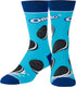 Cool Socks Novelty Crew Socks Men's Women's, Oreo Cookies, Graphic Print, Large...