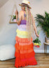 Know Me Misses' Color Block Maxi Dress Sewing Pattern Kit, Design Code ME2045, Sizes 8-10-12-14-16, Multicolor...