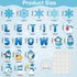 Winter Bulletin Board Decorations for Classroom, Christmas Winter Classroom Decorations with Snowflake Snowman Penguin Cutouts for School Home Cha...