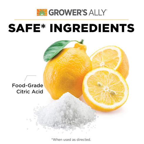 Grower's Ally Fungicide for Plants Concentrate 8 oz | Plant Fungicide Treatment Control for Powdery Mildew, Fungus and More - Trusted by Cultivato...