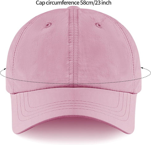 Men Waterproof Baseball Cap Windproof Golf Cap Adjustable Tennis Hat for Men Women Outdoor Workout Sports...