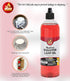 Ner Mitzvah Paraffin Lamp Oil, Red Smokeless, Odorless, Clean Burning Fuel for Indoor and Outdoor, Use with E - Z Fill Cap and Pouring Spout, 32oz...