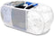 Smart Design Deluxe Mesh Pop Up 3 Compartment Laundry Sorter Hamper Basket - VentilAir Fabric Collapsible Design - for Clothes & Laundry - Home Or...