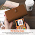 RFID Credit Card Holder for Women & Men, Large Business Card Organizer With 96 Slots, Store All Kinds of Cards and Important Bills (Brown)...