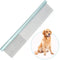 10inches Large Dog Grooming Comb for Shedding Matted Hair for Large Dogs Metal Dog Comb with Long Wide Tooth Comb for Poodles and Goldendoodles Re...