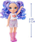Rainbow High Littles – Amethyst Willow, Purple 5.5" Posable Small Doll with Purse, Magical Pet Dog, Girls Toy Gift, Kids Ages 4-12 Years...