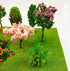 16 Pcs Miniature Fairy Garden Tree Plant Ornamentm, Mixed Model Trees 1-3 Inches, Miniature Dollhouse Pots Decor Moss Bonsai Micro Landscape DIY C...