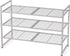 SIMPLE HOUSEWARE 3-Tier Stackable Shoes Rack Storage Shelf, Silver...